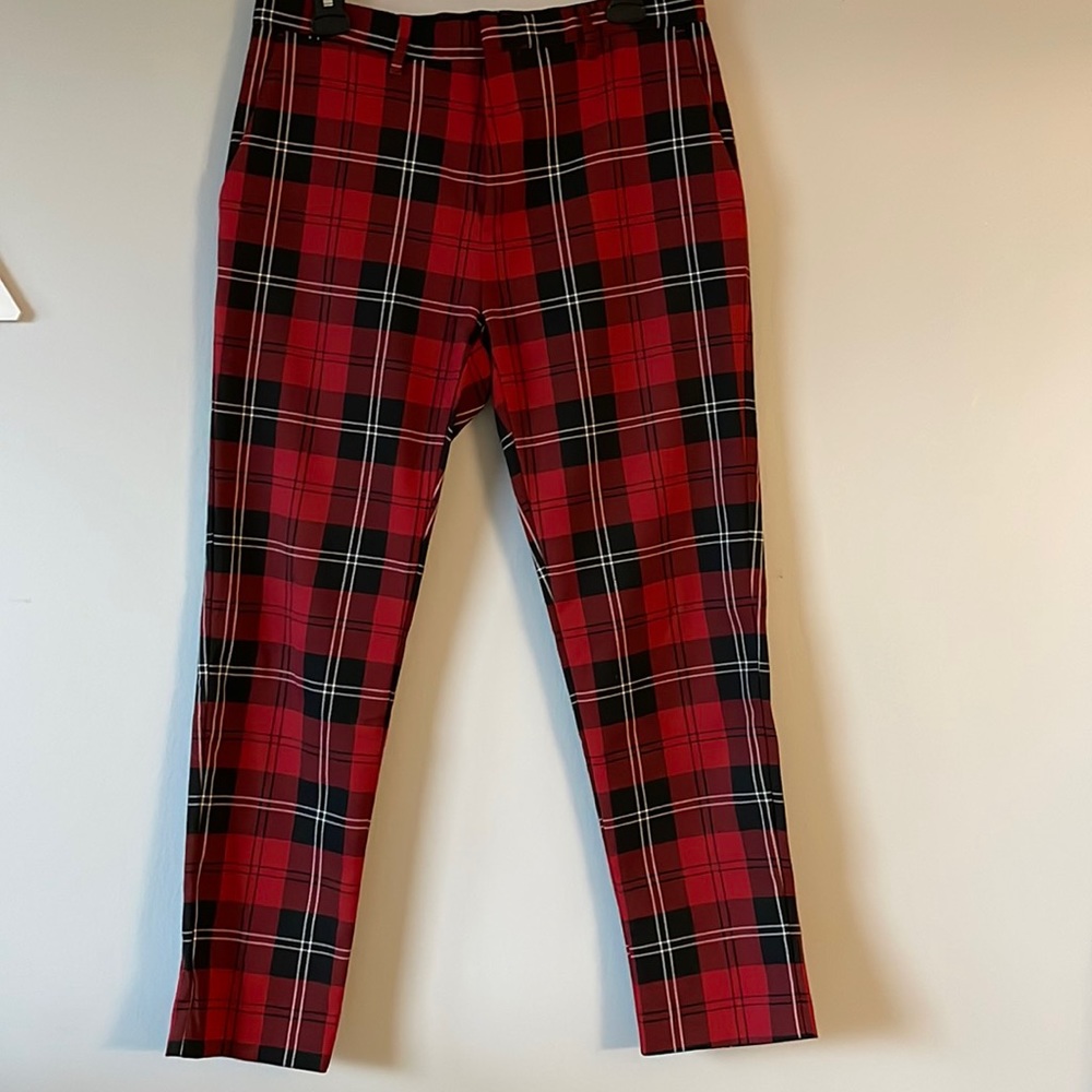 ZARA - PLAID PANTS